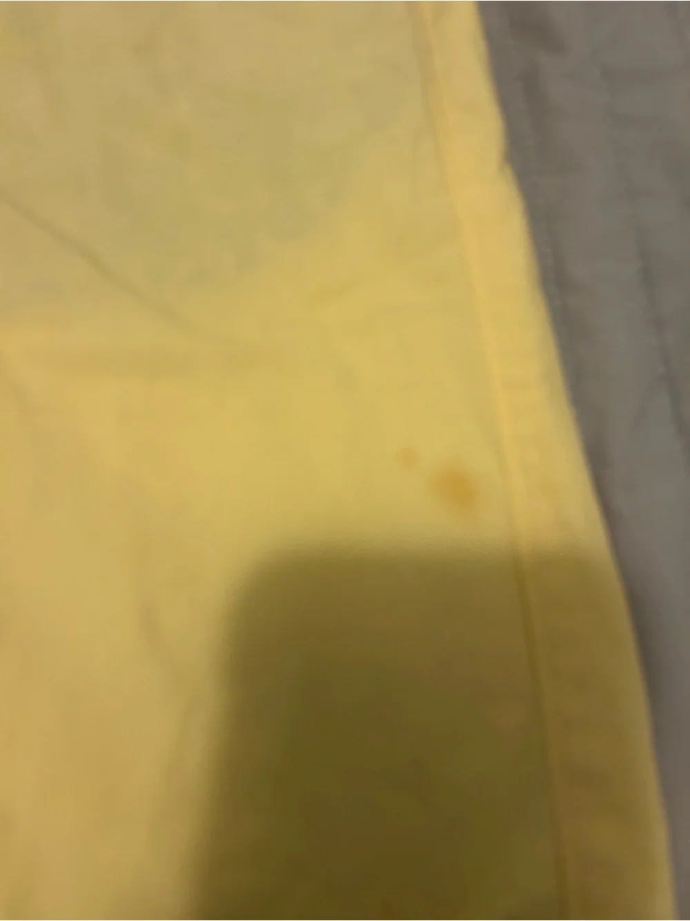 J. Crew Pale Yellow Flat Front Men's Shorts